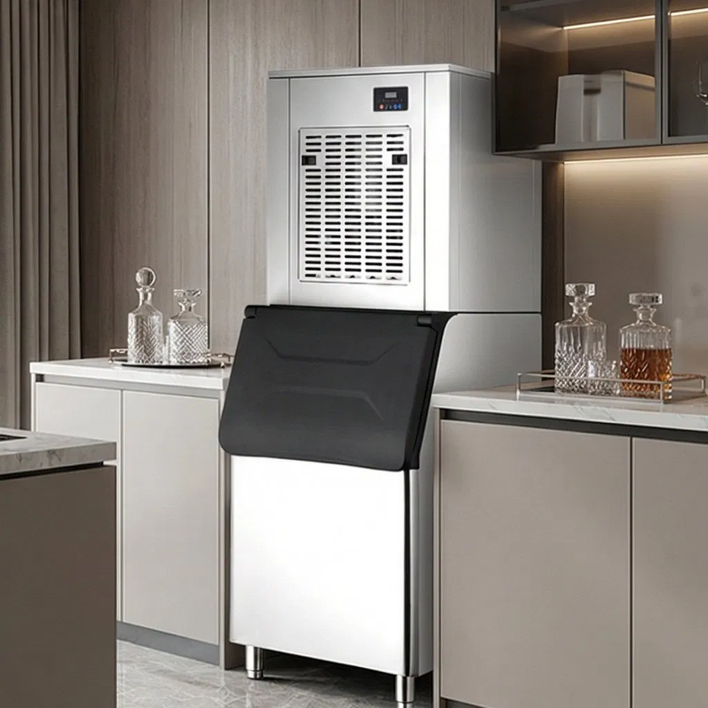 Daily 200-1000kg Flake Ice Production Ice Block Making Machine