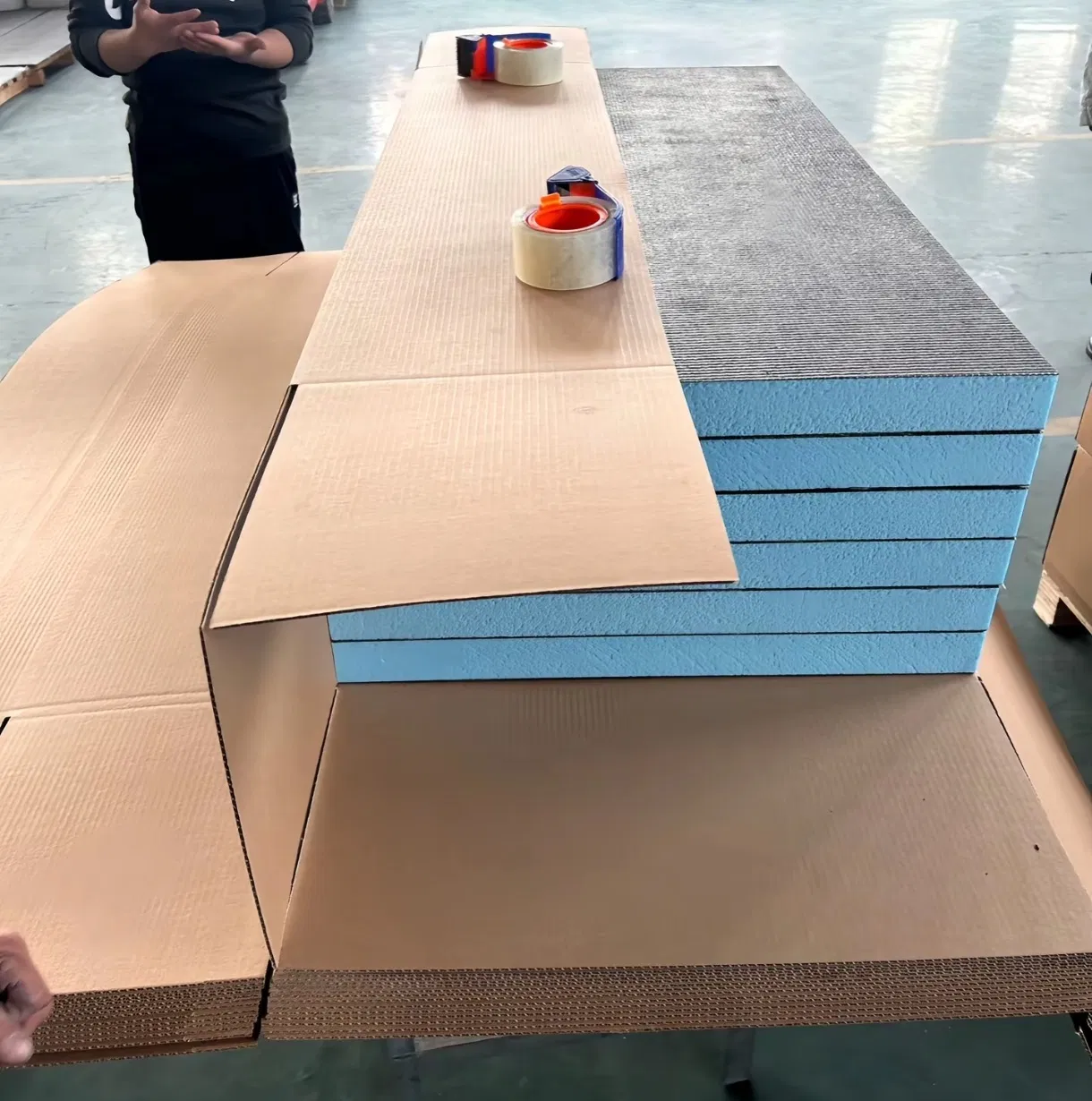 High Density Waterproof XPS Foam Panel Extruded Polystyrene Tile Backer Board for Wall and Bathroom 10/20/30mm Thickness Tile Backer Board