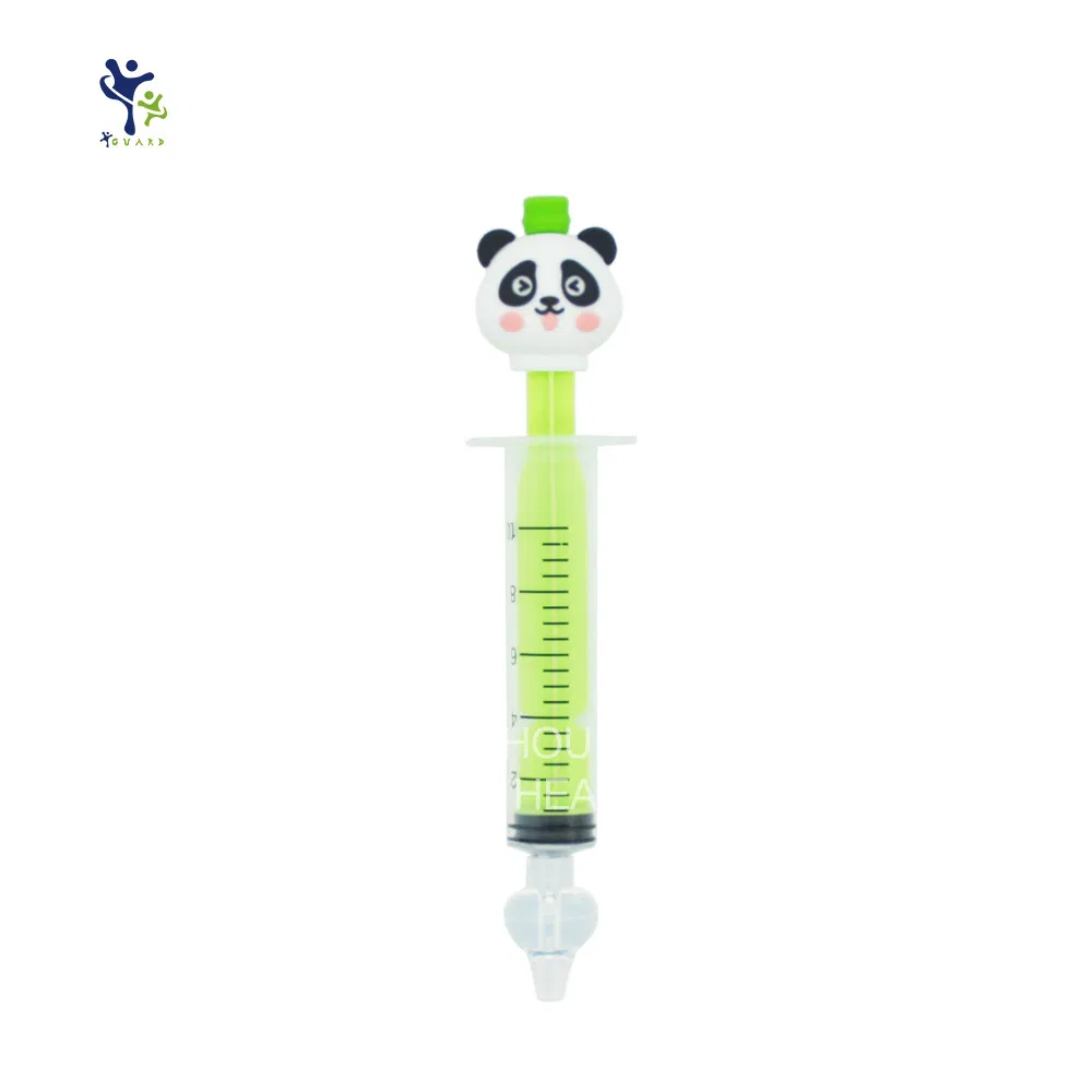 Panda Design Baby Nasal Syringe Saline Nose Snot Wash Adult Baby Nose Cleaner