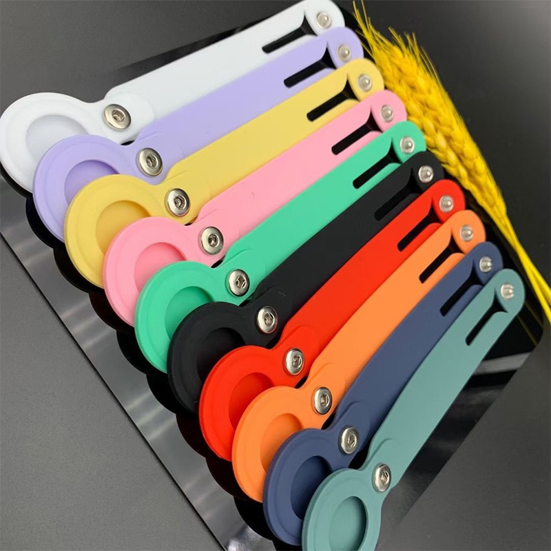 Чехол-петля для Airtag с брелоком, силиконовый