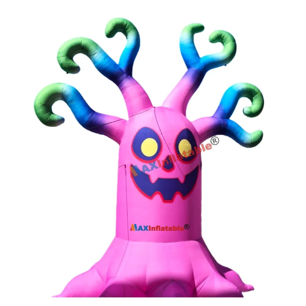 Giant Inflatable Halloween Black Tree Decoration or Stage Shows and Exhibition