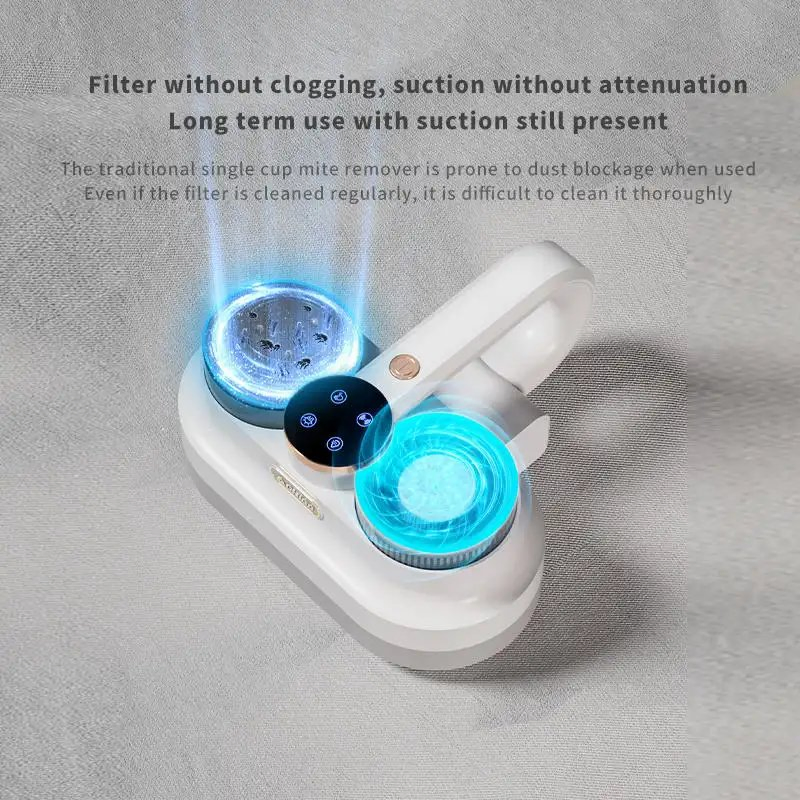 Portable UV Mattress Cleaner with Custom Logo and 12000PA Power