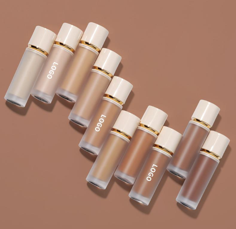 Cosmetics Beauty 10 Colors Matte Concealer Full Coverage Brighten Liquid Concealer No Logo
