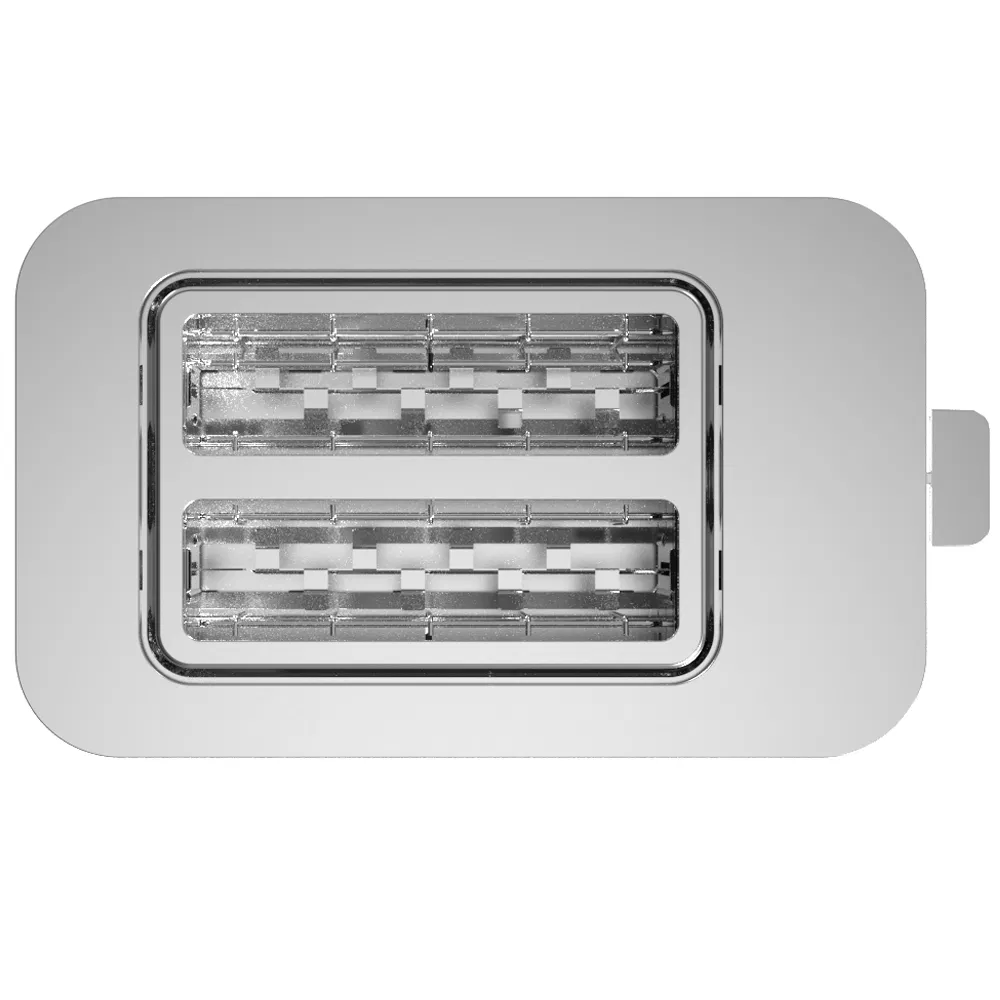 Sleek 2 Slice Digital Toaster with Adjustable Browning Control for Perfect Toast