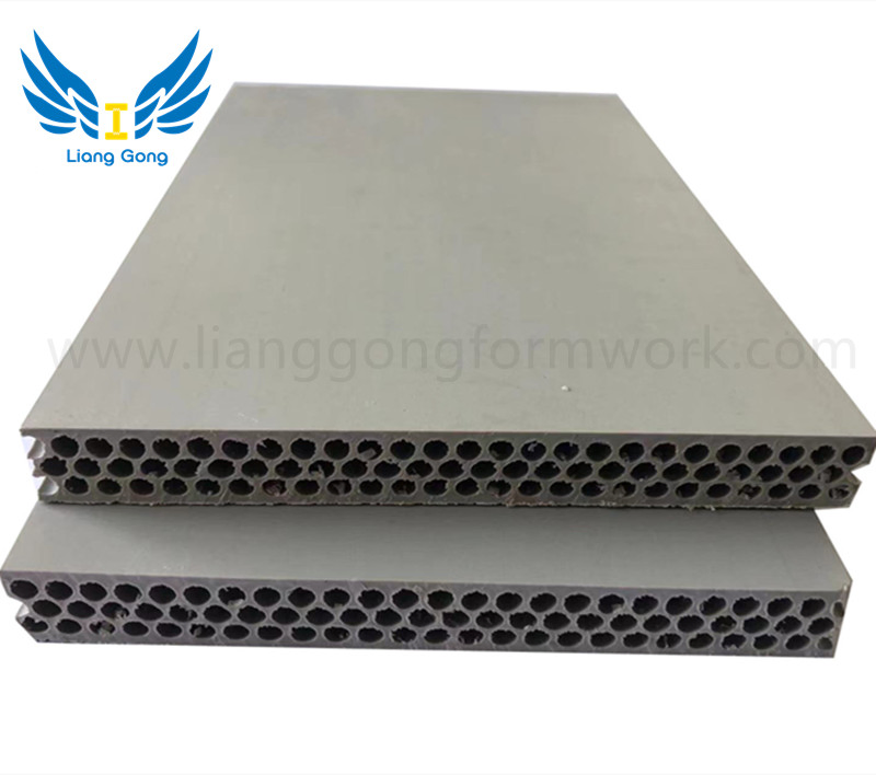 Lianggong Reusable Building Construction Hollow Sheet PP Plastic Formwork Wall Panel PP Hollow Formwork Board for Construction