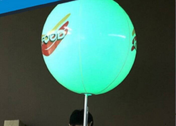 Advertising Inflatable LED Lighting Backpack Balloon Inflatable Backpack Ball for Parade