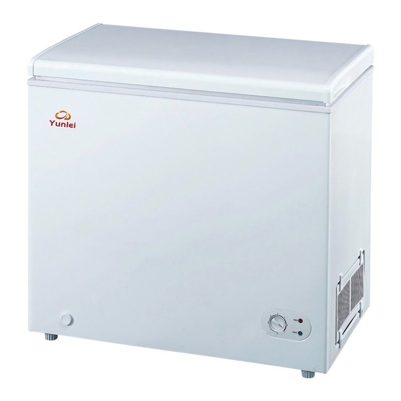 Yunlei Low Price High-Performance 101L Mini Fridge Small Size Commercial Refrigerator Chest Freezer Horizontal Deep Freezer with Foaming Door