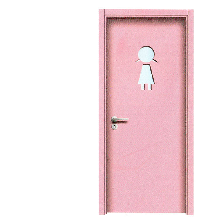 School Glass Wood Door Children Hospital Wooden Entry Room Doors in Foshan