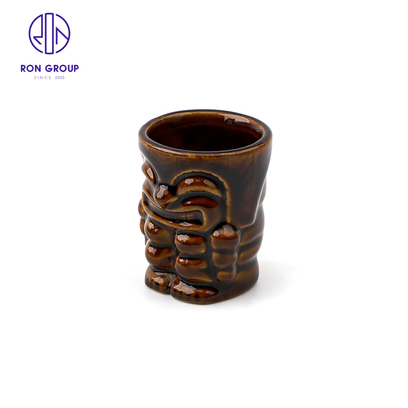 Wholesale Price Drinkware Mini Mug Tea Water Cup Ceramic Tableware for Hotel Restaurant