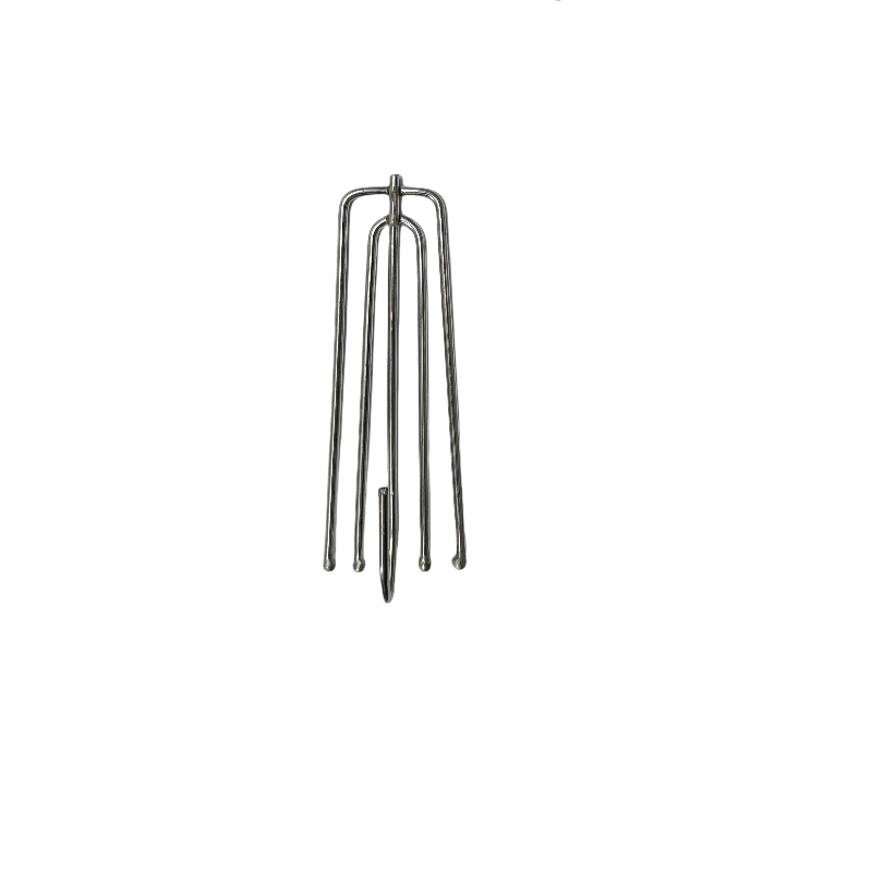 12PCS/Bag 75mm Four-Pronged Pleated Curtain Hooks