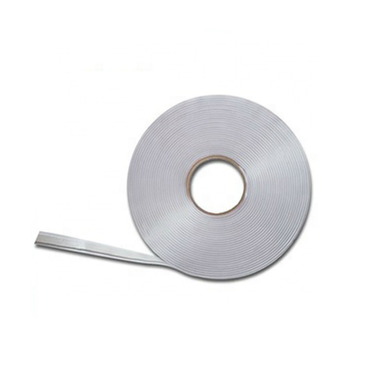2 Inch Foam Core Butyl Tape Thick Window Glass Setting Double Sided Gray Butyl Gasket Adhesive Tape Mastic Tape for Metal Roofing