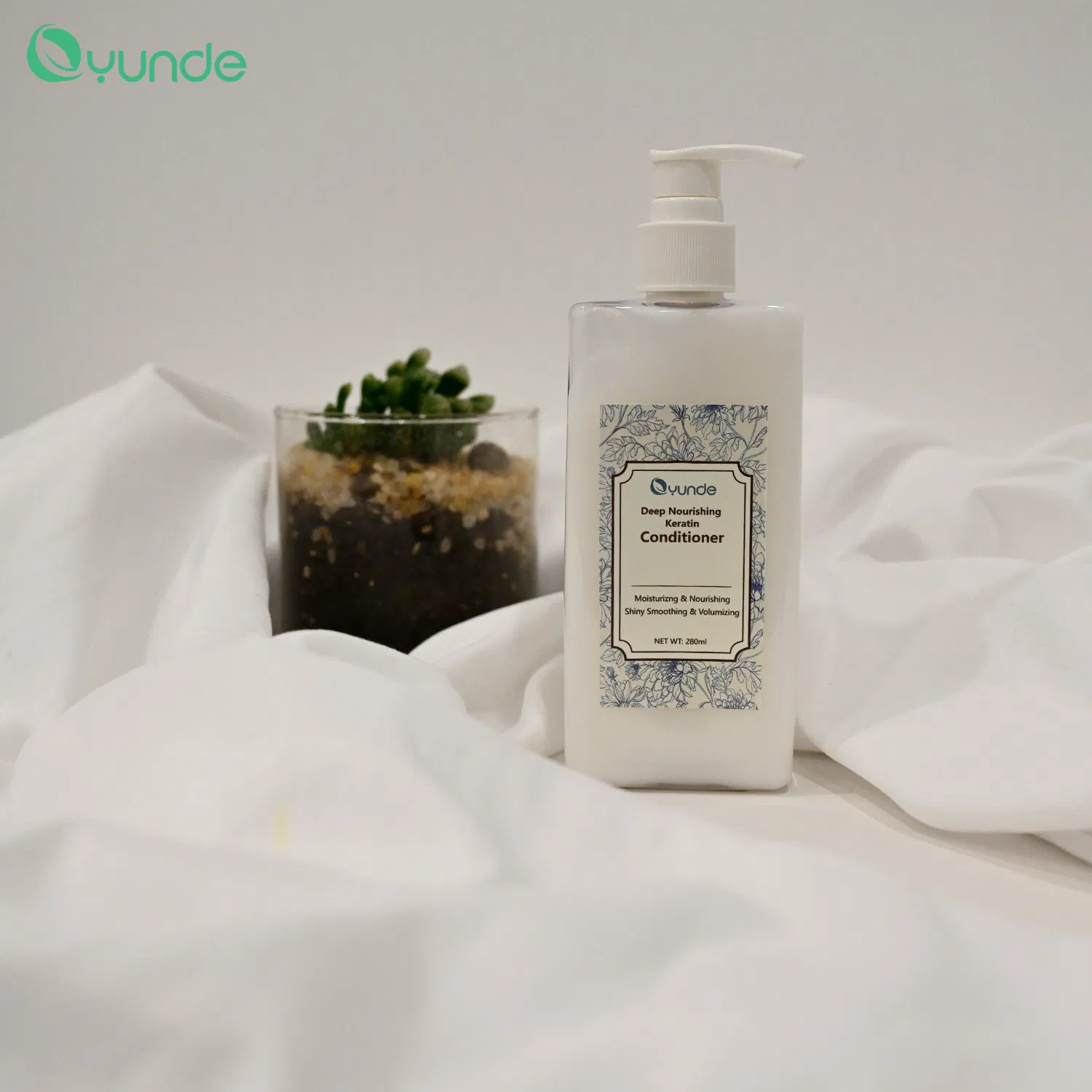 Hair Is More Shiny and Supple with Keratin Conditioner