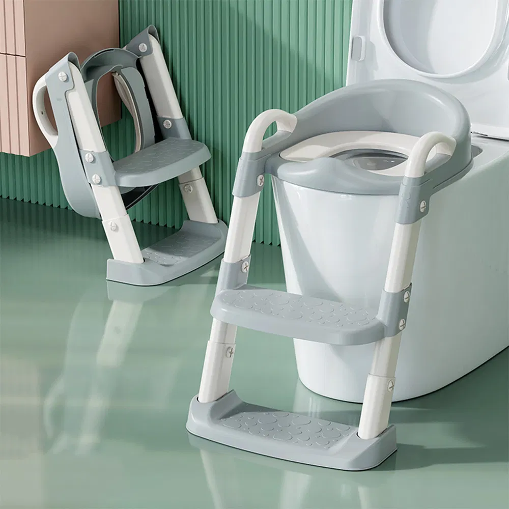 Multi-Function Children Toilet Folding Baby Armrests Assisted Potty