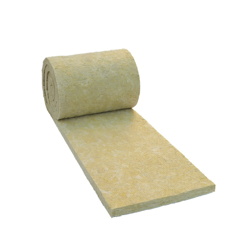 Rockwool Roll Mineral Wool Blanket Insulation Material for Fireproof Door, Partition Wall