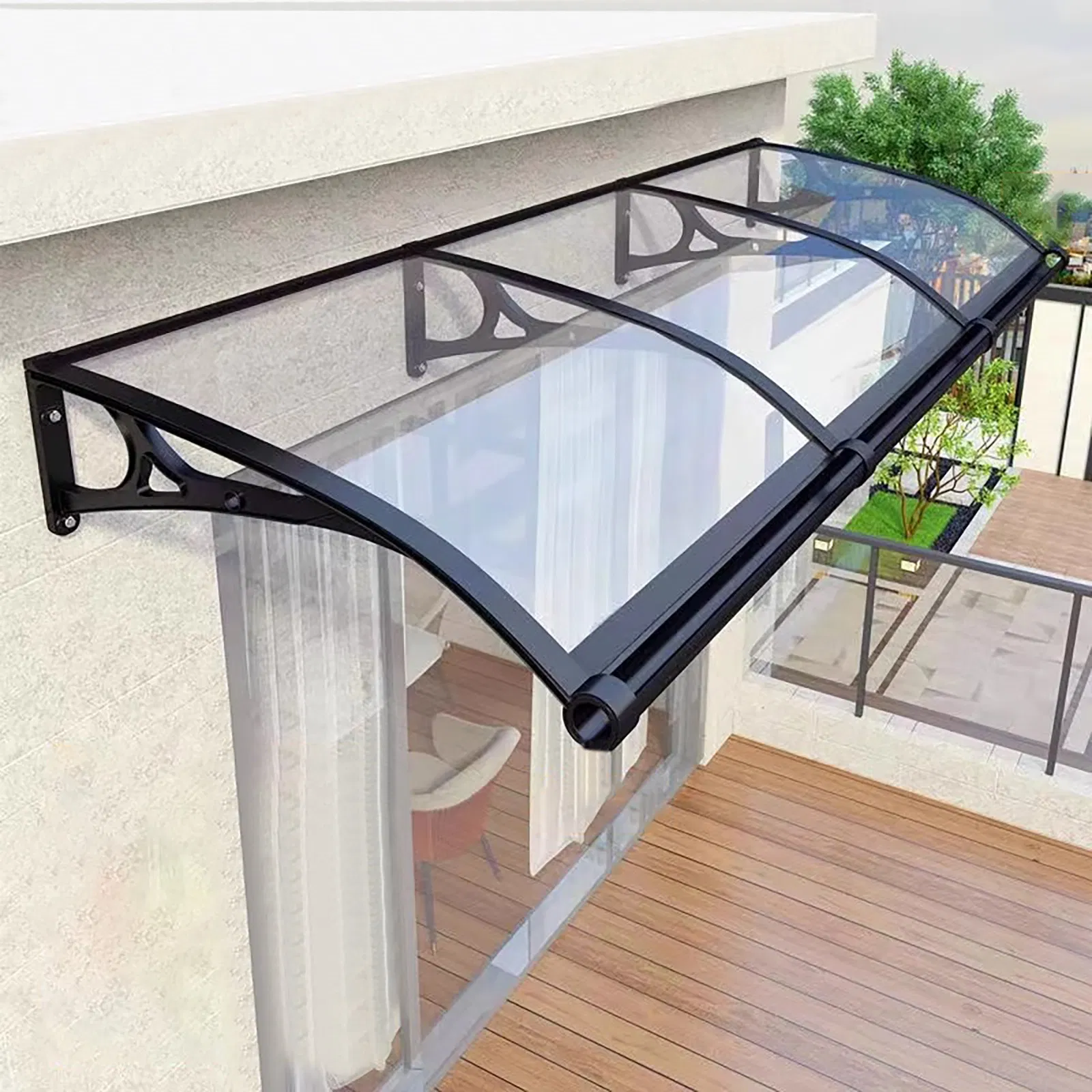 Awnings Exterior Rain and Snow Aluminum Alloy Bracket