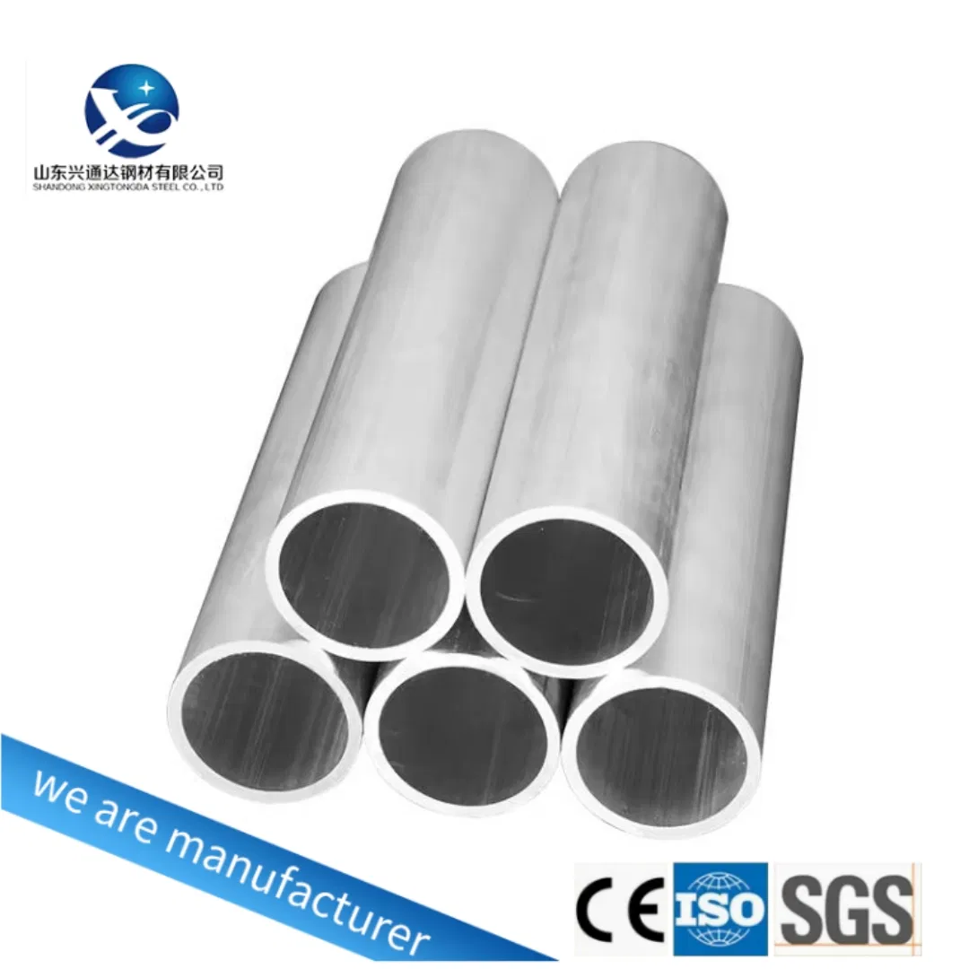 China Supplier Aluminio Round Tubing 6063 T5 6061 T6 Aluminum Pipe Tube