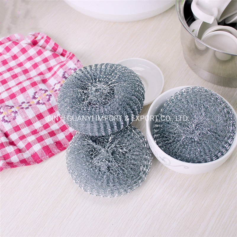 Stainless Steel 410 Wire Metal Pot Scourer Spiral Scrubber