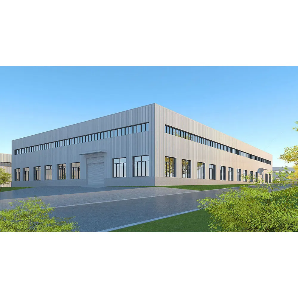 Steel Workshop Building Metal Workshop and Garage Prefab Steel Warehouse Building