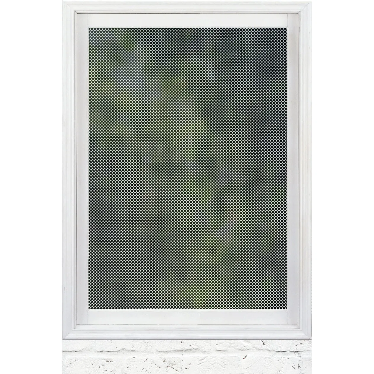 Octki Newly Building Material Transparent BOPP Decorative Sticker Waterproof Wave Point PVC Removable Window Film