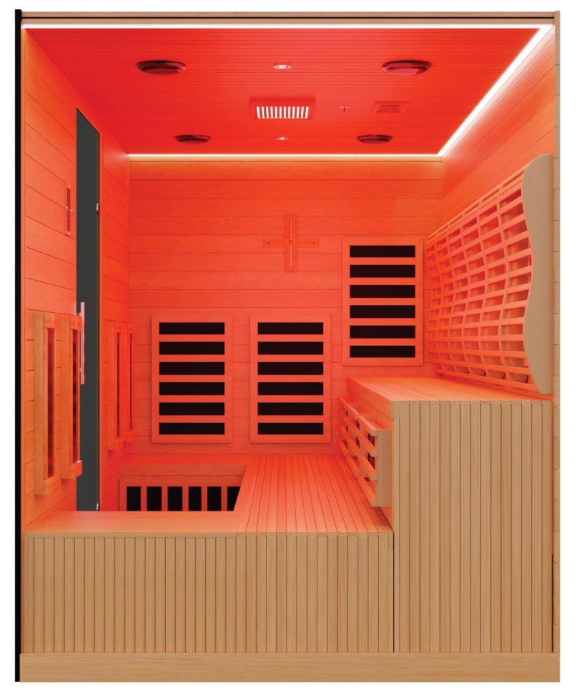 Инфракрасная сауна премиум-класса на 12 человек