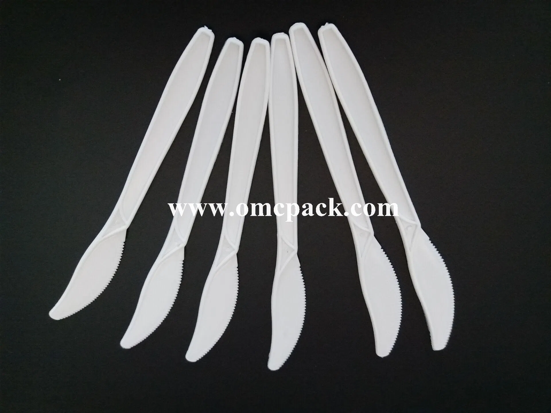 White PP Disposable Tableware Plastic Cutlery