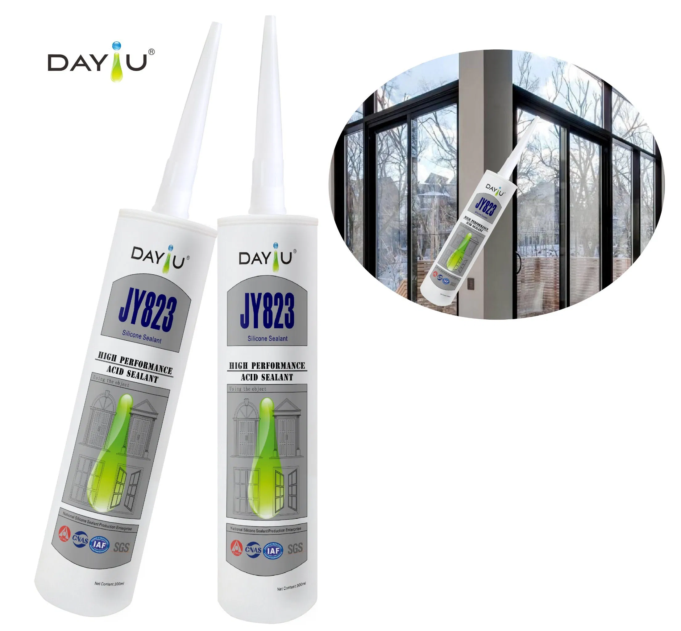 Good Quality Silicone Sealant UV Resistance Adhesive Filling for Aluminium Glass