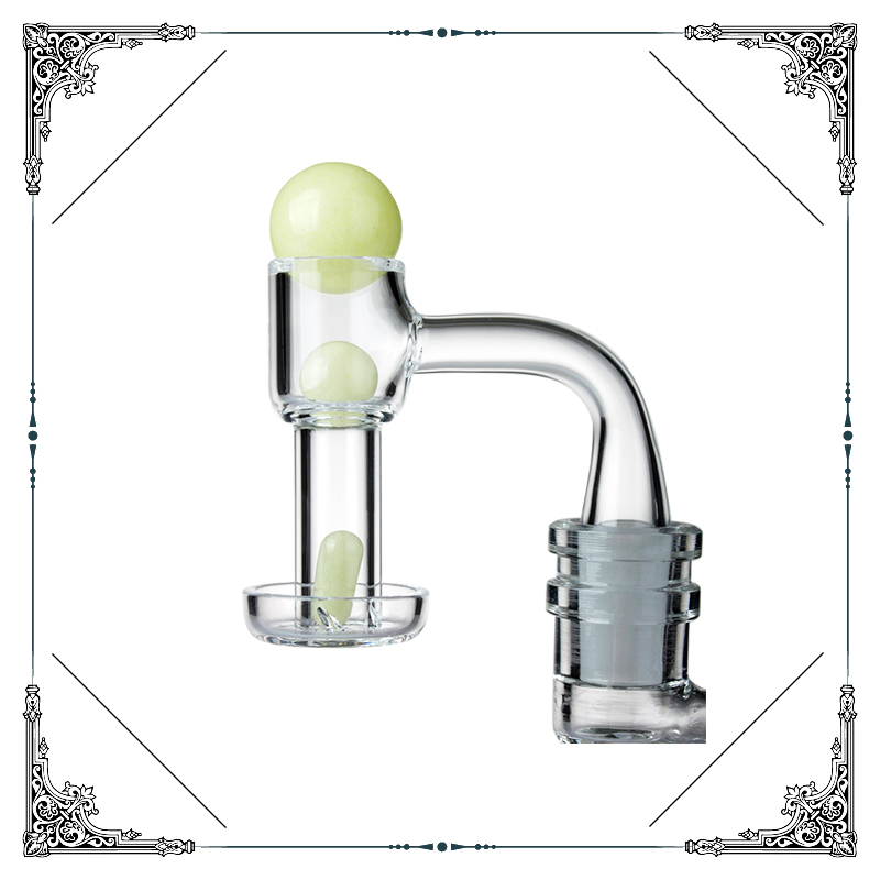 14mm Three Ball Thick Glass Quartz Banger Oil Burner Glass Pipe Smoking Glass Accessories