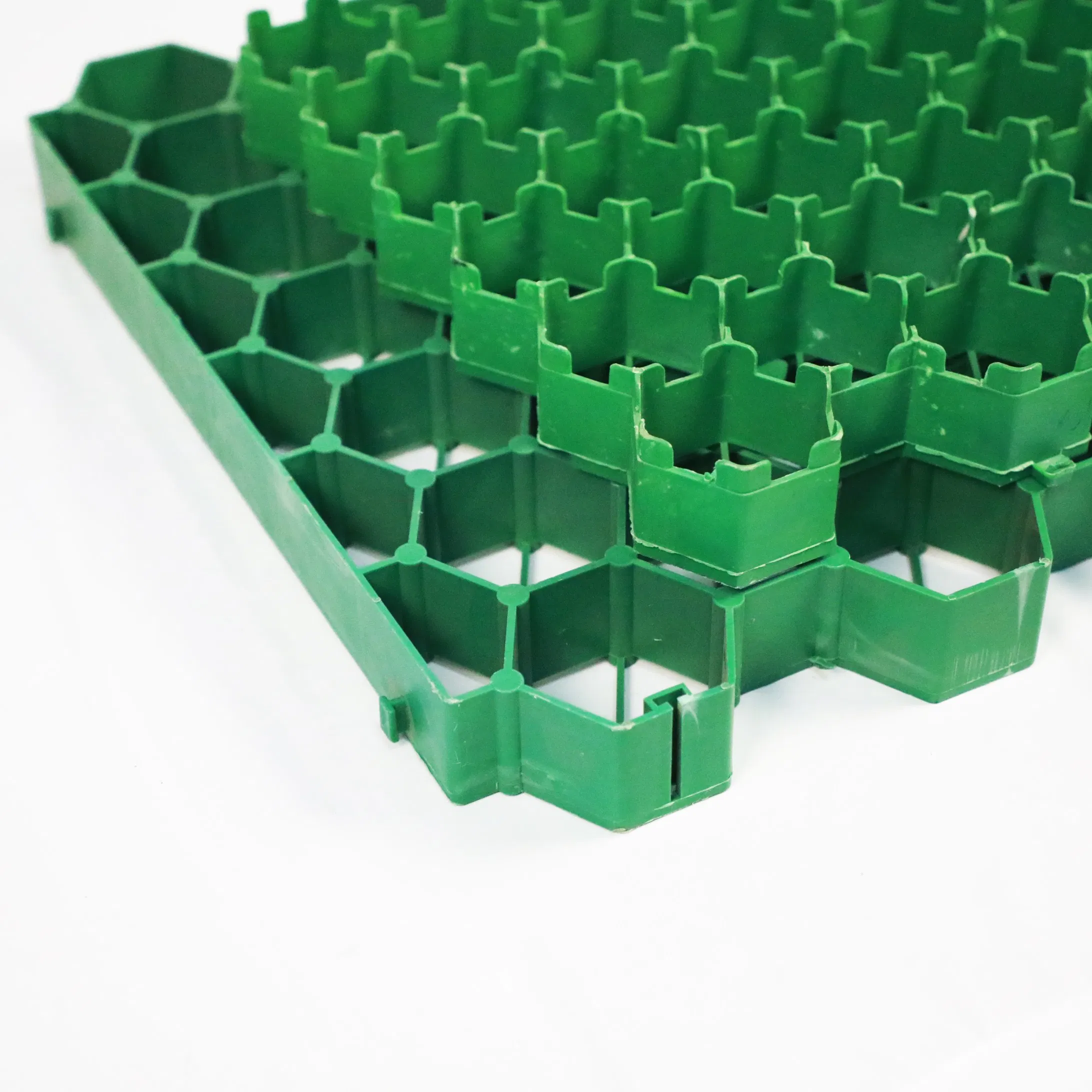 HDPE Plastic Grass Planting Grid Community Lawn Landscaping Grass Planting Brick Fire Passage Flat Grass Planting Plastic Grid