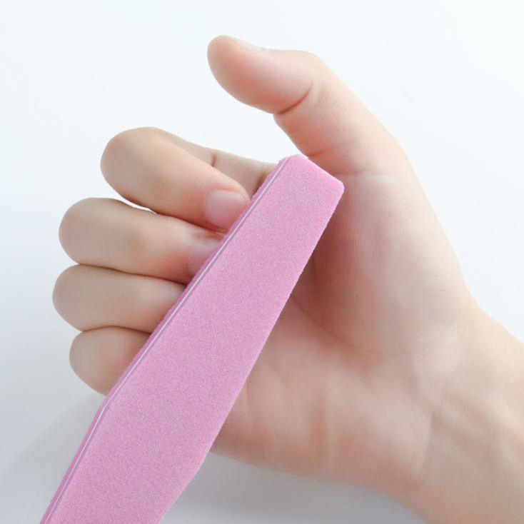120/180 Grits Emery Disposable Sponge Nail Files for Nails