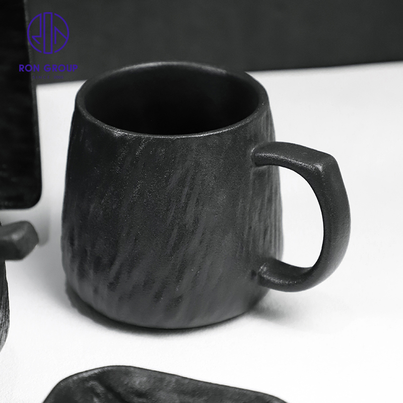 Wholesale Commercial Ceramic Porcelain Cappuccino Milk Tea Coffee Mug&Cup for Coffee Shop Restaurant Drinkware