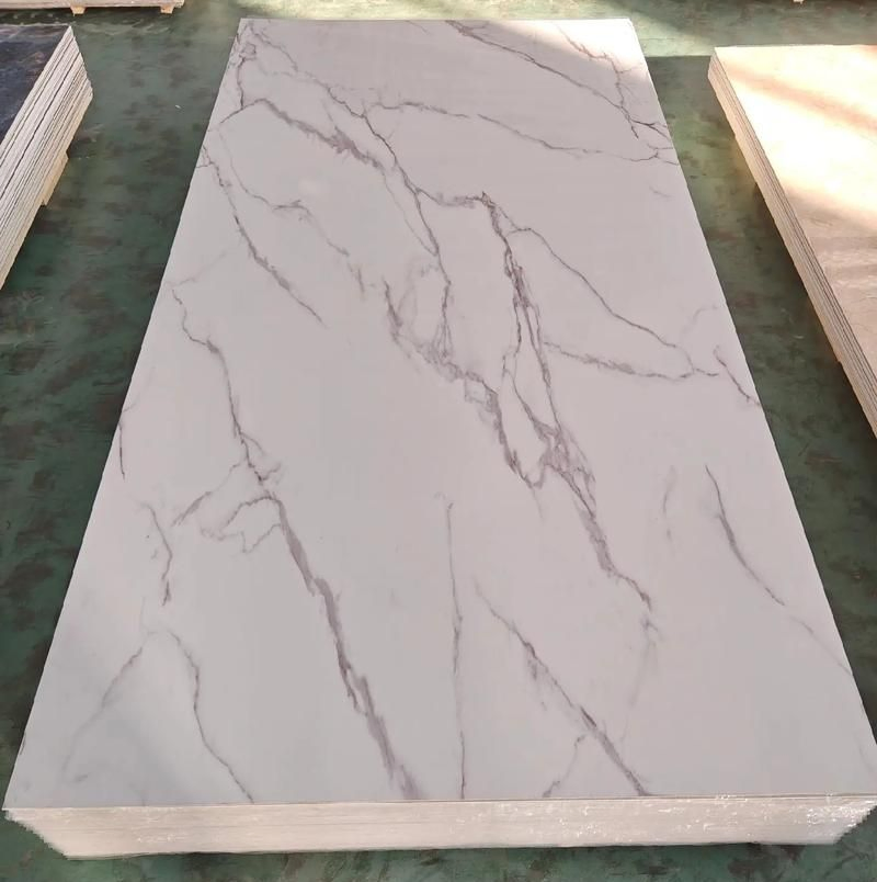 Luxury Eco-Friendly Matt Finish UV Coating Waterproof Digital Printing Spc Wall Panel