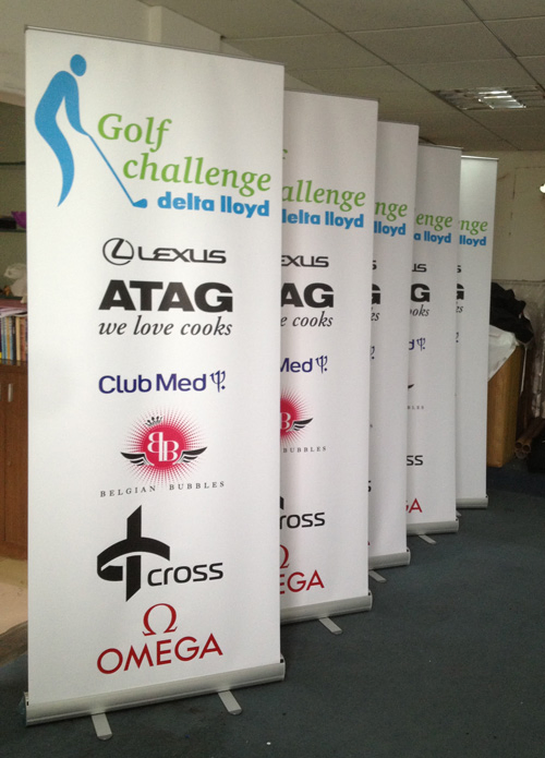 Height Flex Plastic Easter Series Roll up Stand Banner for Advertising Display