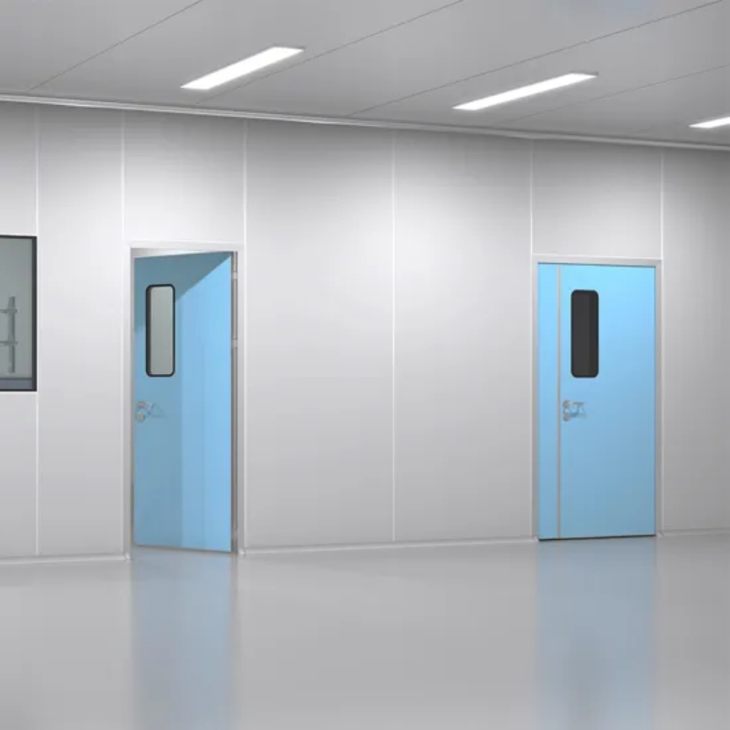 Wholesale Entry Steel Lab Door Single Swing Clean Room Door Airtight Swing Door Hermetic