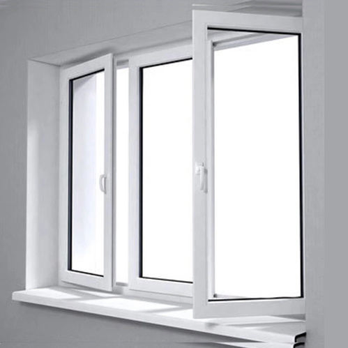 Best Price New Design PVC with Iron Steel Vinyl UPVC Window
