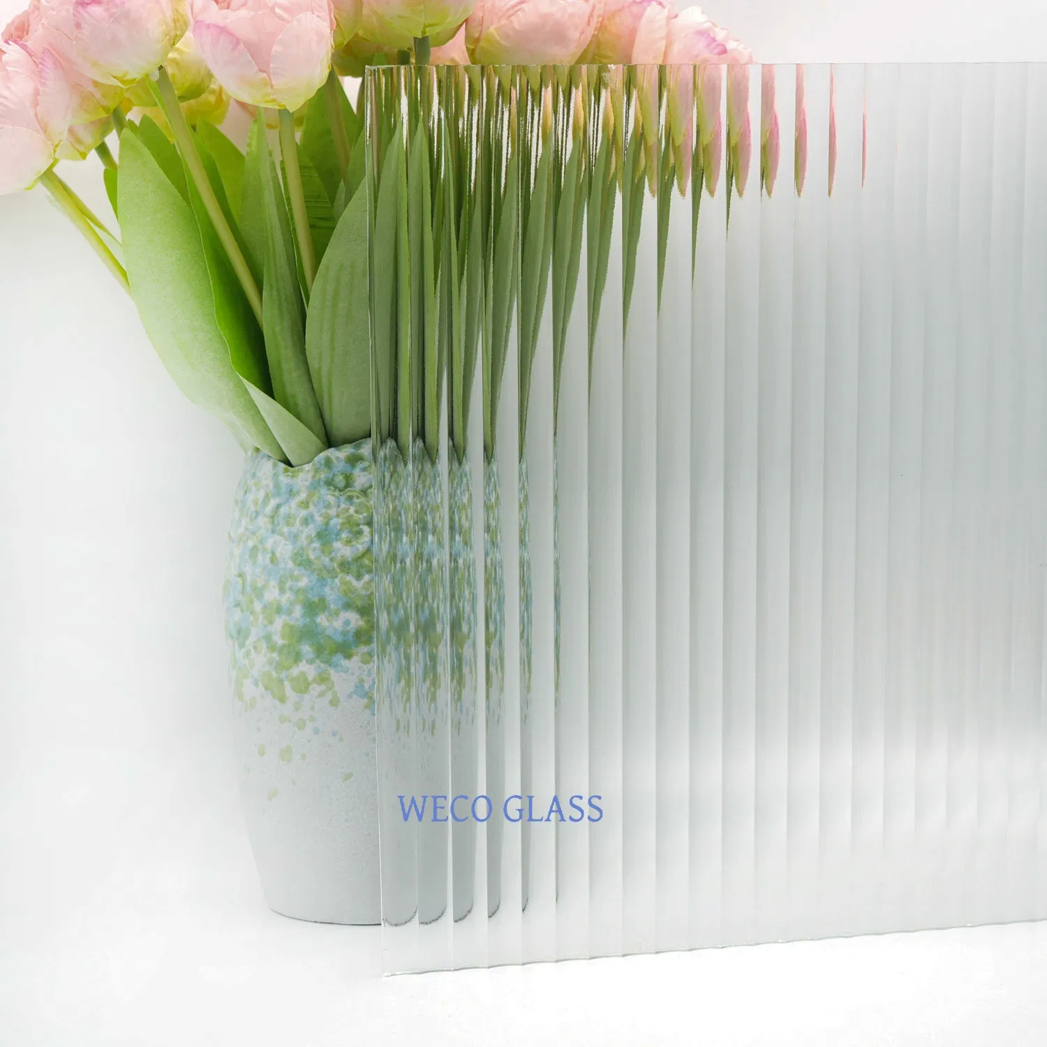 5mm Thickness Excellent Grade Durable Design Decorative Clear Pattern Glass Figured Glass