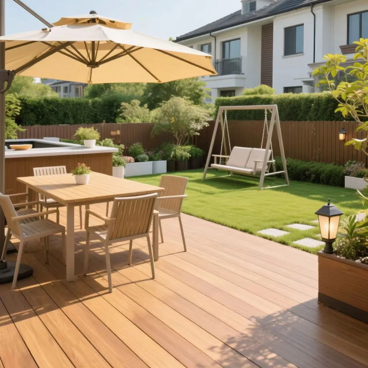 Напольное покрытие WPC 2-го поколения, коэкструзия