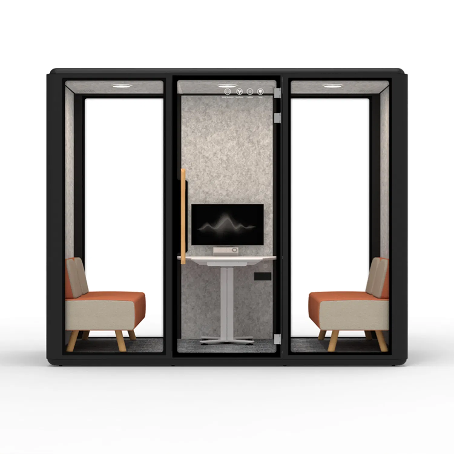 Silence Booth Prefab House Office Pod Integrated House Meeting Pod Phone Booth