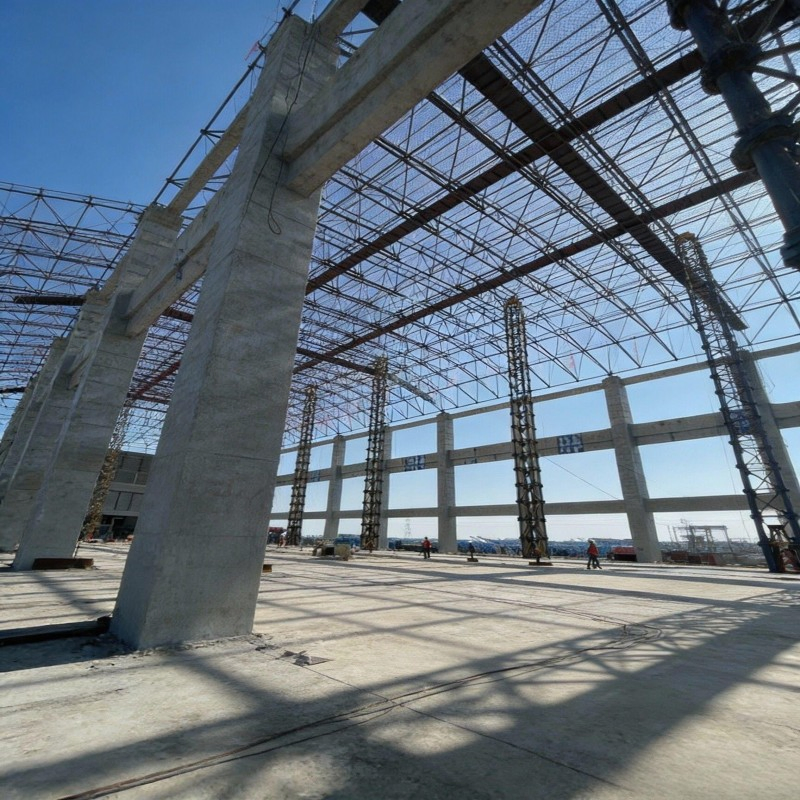 Steel Structural Frame Workshop Multi-Storey Xyss Flexible Decoration Truss Warehouse