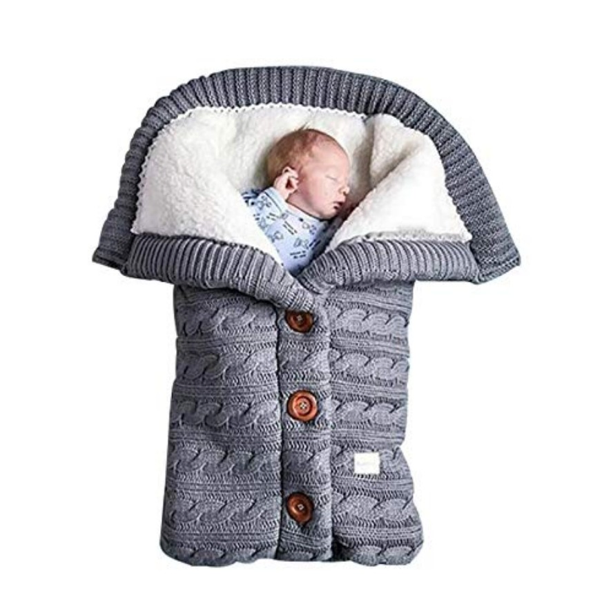 Fashionable Warm Baby Sleeping Bag Envelope Winter Kid Sleep Sack Bunting Bag