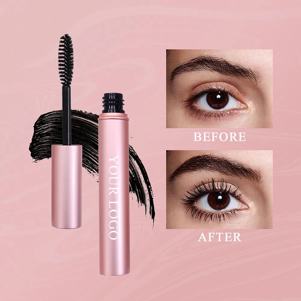 Wholesale Customized Curling Lash Rose Gold Waterproof Volume Extension Mascara Makeup