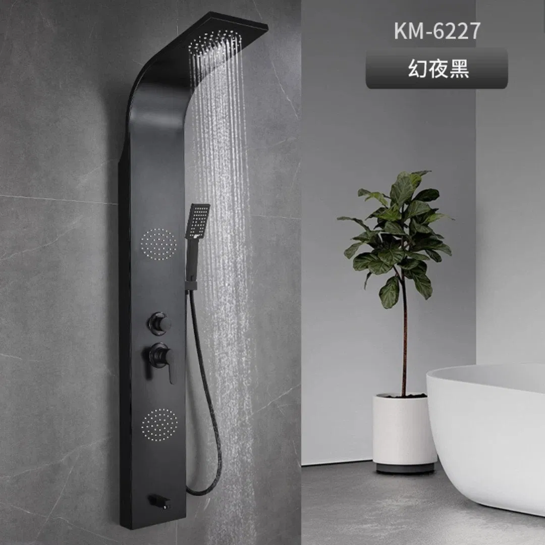 New Bathroom Rainfall Jet Panel Shower Waterfall Smart Shower Panel