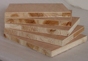 Pine Wood Core, Falcata Core, Block Board with Okume Film for Furniture or Decoration