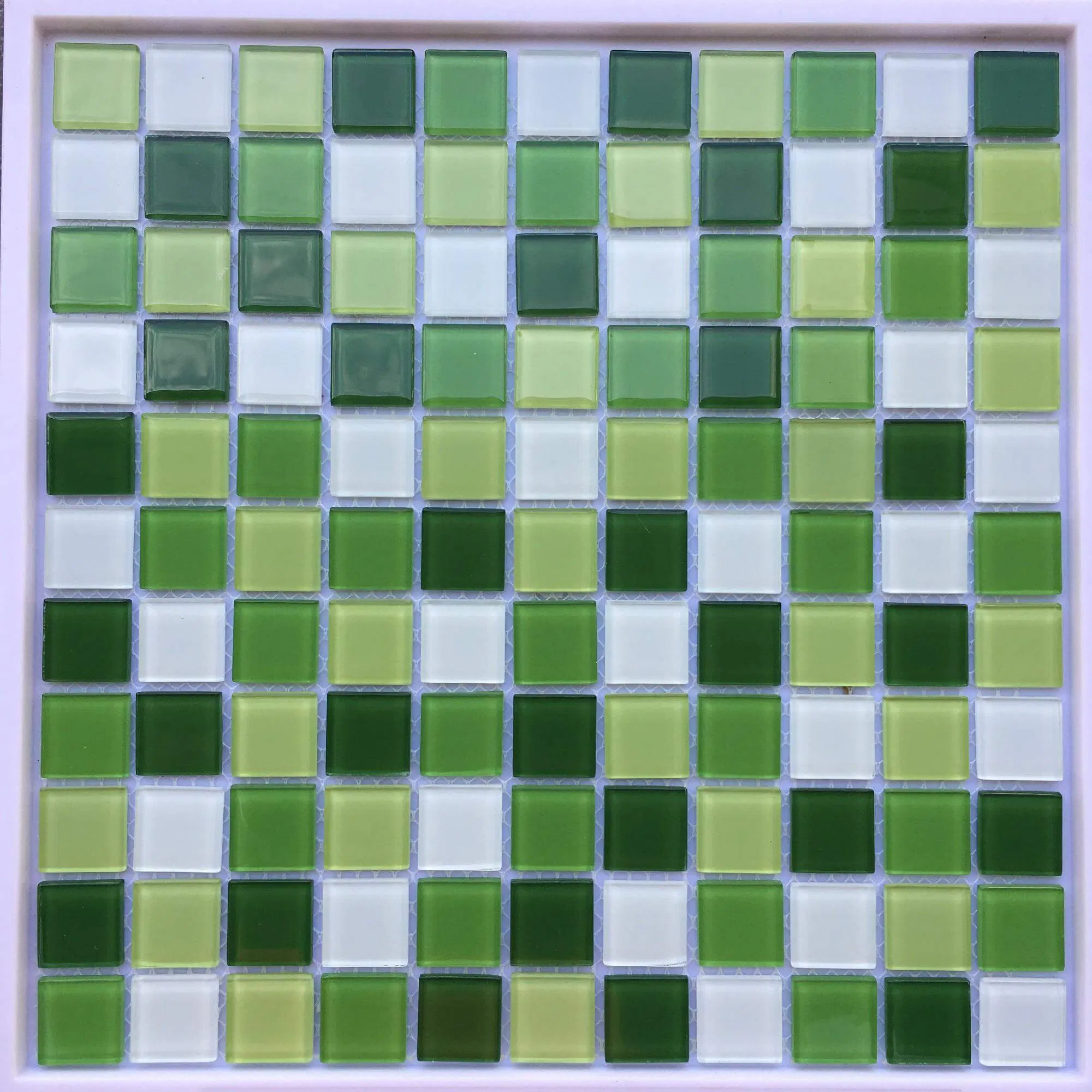 Стеклянная мозаика для стен и пола, 25x25 мм