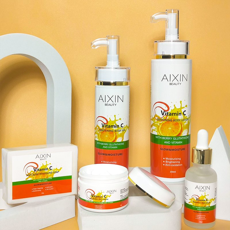 Beauty Cosmetics Skin Care Vitamin C Whitening Lighting Korean Skincare Kit