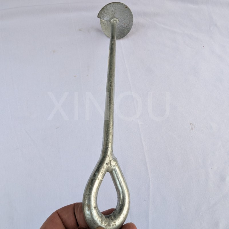 Винтовой анкер 760 мм с оцинковкой для грунта