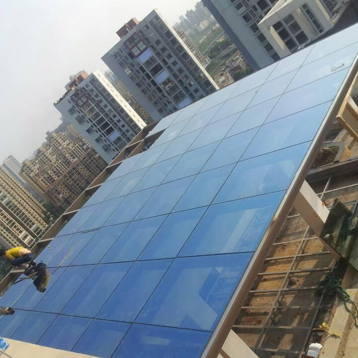 Curtain Wall Balcony Skylights Window Greenhouse Low-E Coating Building Insulated Glass