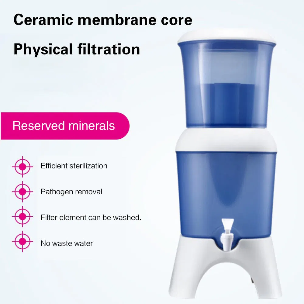 Water Filter Ceramic Membrane Filter Household Direct Drinking 6.5 Liters