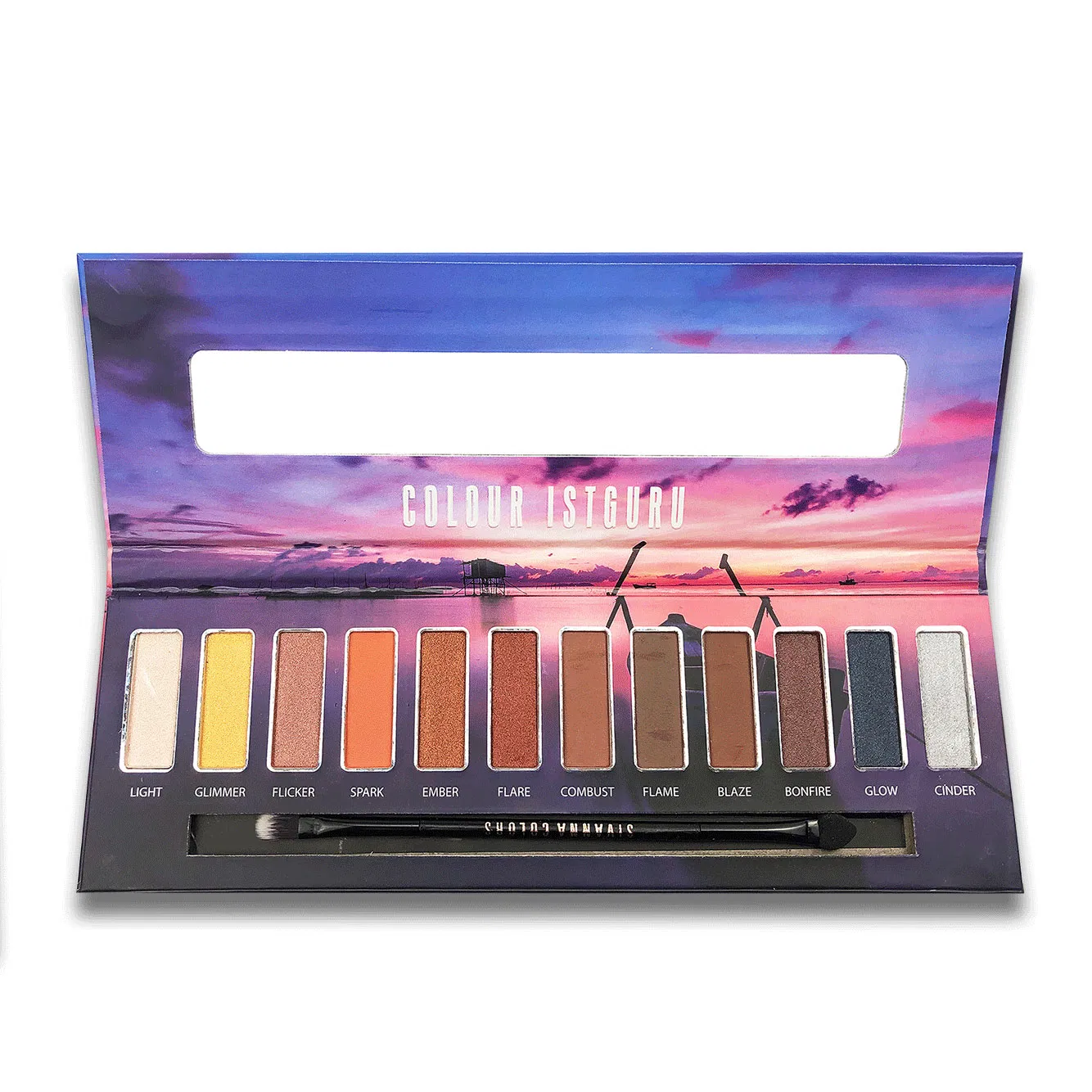 Eye Shadow High Pigment 12 Colors Eyeshadow in Paper Box