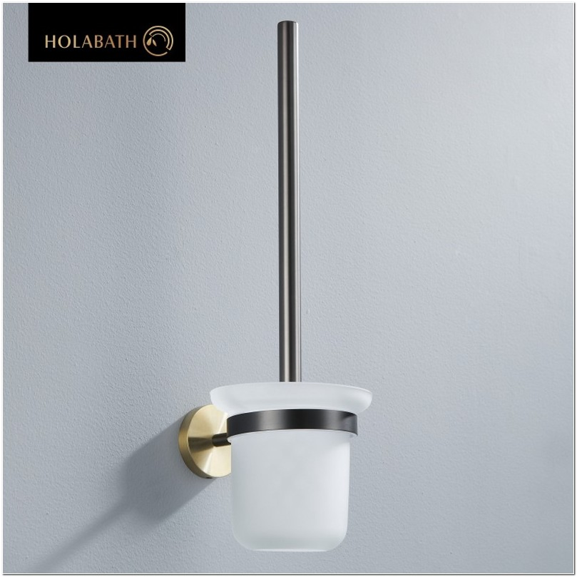 Держатель для туалетного ёршика из нержавеющей стали настенный