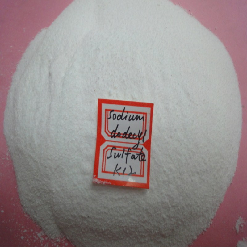 SLS K12 Powder Sodium Lauryl Sulfate for Detergent, Cosmetics, Coatings, Daily Chemical Cleaning, Construction Industry Additives Chemicals